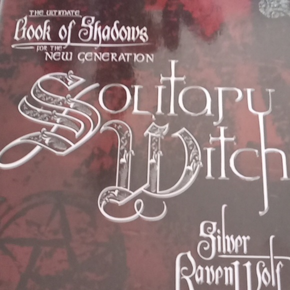 Book of Shadows Solitary Witch - Picture 2 of 6
